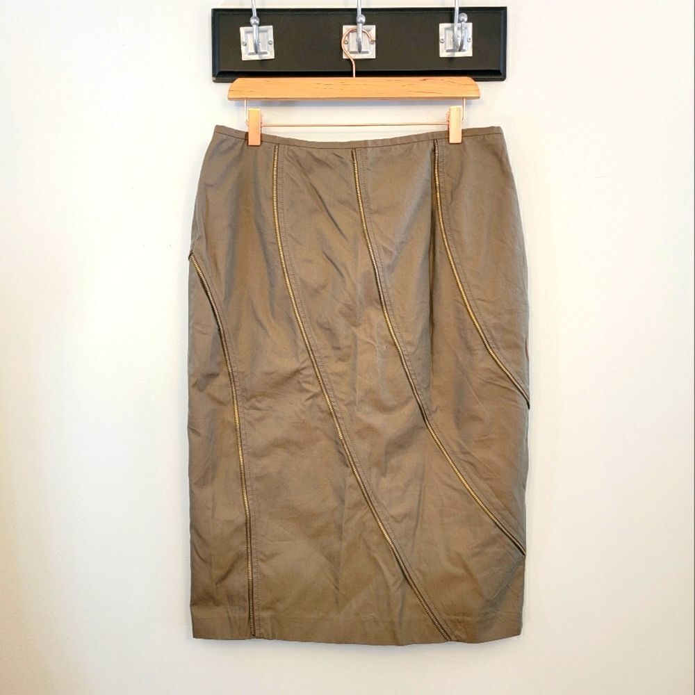 Lafayette 148 Zipper Pencil Skirt - Picture 1 of 9